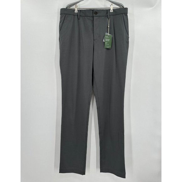 Quince Other - Quince Men's Recycled Comfort Tech Chino Pants Slim Fit Charcoal Gray 36x34 NWT